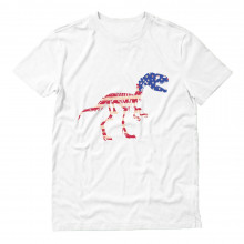 USA Flag T-Rex Dinosaur