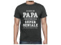 Papa Fille Cadeau pour Papa t Shirt Homme Humour T-Shirt Homme Large Marine