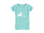 Rabbit Lovers For Easter Girls' Fitted Kids T-Shirt