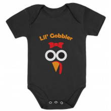 Cute Lil' Gobbler Girly Turkey Face - Funny Thanksgiving