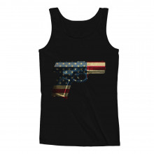 Independence Day Party - USA Pistol American Gun Flag - 4th of July