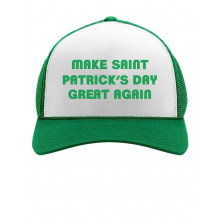 Make St. Patrick's Day Great Again Cap