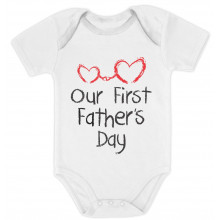 Our First Father's Day Gift Onesie