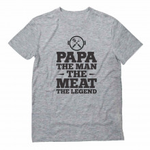 Papa The Man The Meat The Legend
