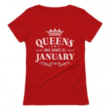 QUEENS Are Born In January Birthday Gift